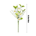 thumbnail image 3 of Yonrjhukm Artificial Daisy Flowers, Realistic Greenery Spring Wildflower Arrangement, Fake Plants with Lifelike Leaves & Buds for Home, Office & Event Decoration, 3 of 6