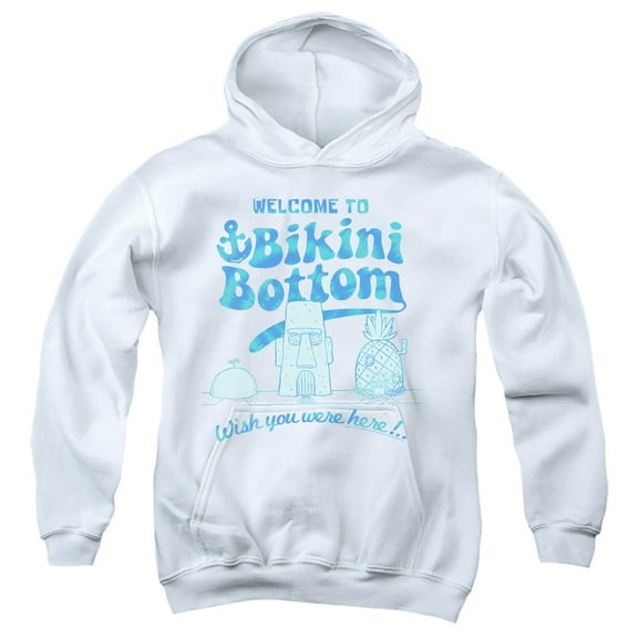 Spongebob Bikini Bottom Welcome Unisex Youth Pull-Over Hoodie