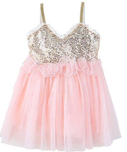pink and gold dress 12 months
