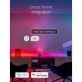 thumbnail image 6 of Twinkly Line – Extension Kit App-Controlled Adhesive + Magnetic LED Light Strip with RGB (16 Million Colors) LEDs. Extendable. 5 feet. White Strip. Indoor Smart Home Decoration Light, 6 of 8
