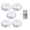 1 Controller 5 Lamp, variant on 13 LEDs Magnetic Submersible LED Light Waterproof Underwater Light USB Rechargeable Swimming Pool Night Lamp With Suction Cups ,Low Energy