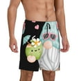 thumbnail image 2 of Sikiie Summer Gnome,Cute Gnome Mens Pajama Shorts, Lightweight Lounge Pant with Pockets Soft Sleep Pj Shorts for Men3X-Large, 2 of 6