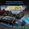 thumbnail image 4 of Car Rear View Mirror Camera, 5" Mirror Backup Camera, 1080P Dash Camera License Plate Rear Cam, Waterproof 150° Driving Recorder with Night Vision, G-Sensor, Parking Monitor, 4 of 9