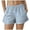 Blue, variant on Shorts for Women Gingham Pajama 2026 Summer Casual Lounge Sleep Plaid Shorts Y2K Beach Bottoms（Red， L）