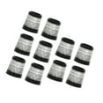 thumbnail image 1 of 10 Pcs Bagues de Fer de Golf Haute Qualité Manches Fuselées Premium Argent, 1 of 9