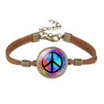 thumbnail image 1 of Peace-sign Bracelets, Adjust-able Chain, Suitable For Party, Engagement, Wedding, Prom, Dating, 1 of 4