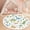 Color 4, variant on Washable Non Slip 4ft Round Rug, BAROQUE RENAISSANCE FLORAL Circle Area Rugs with Tassels Carpet for Nursery Bedroom Living Room Playroom Tent Rug Tent Castle