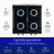 thumbnail image 5 of Estufa Parrilla de Gabinete de Gas de 4 Quemadores Garell Plata, 5 of 8