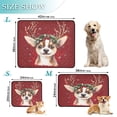 thumbnail image 3 of Qxltty Watercolor Painting Of A Cute Dog Cat litter Pads Pet Set of 3 Diaper Mats Center Anti-leakage Layer Absorbent Soft and Comfortable, 3 of 7