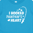 thumbnail image 4 of Inktastic I Hooked Pawpaw's Heart with Fishing Rod Boys or Girls Baby T-Shirt, 4 of 5