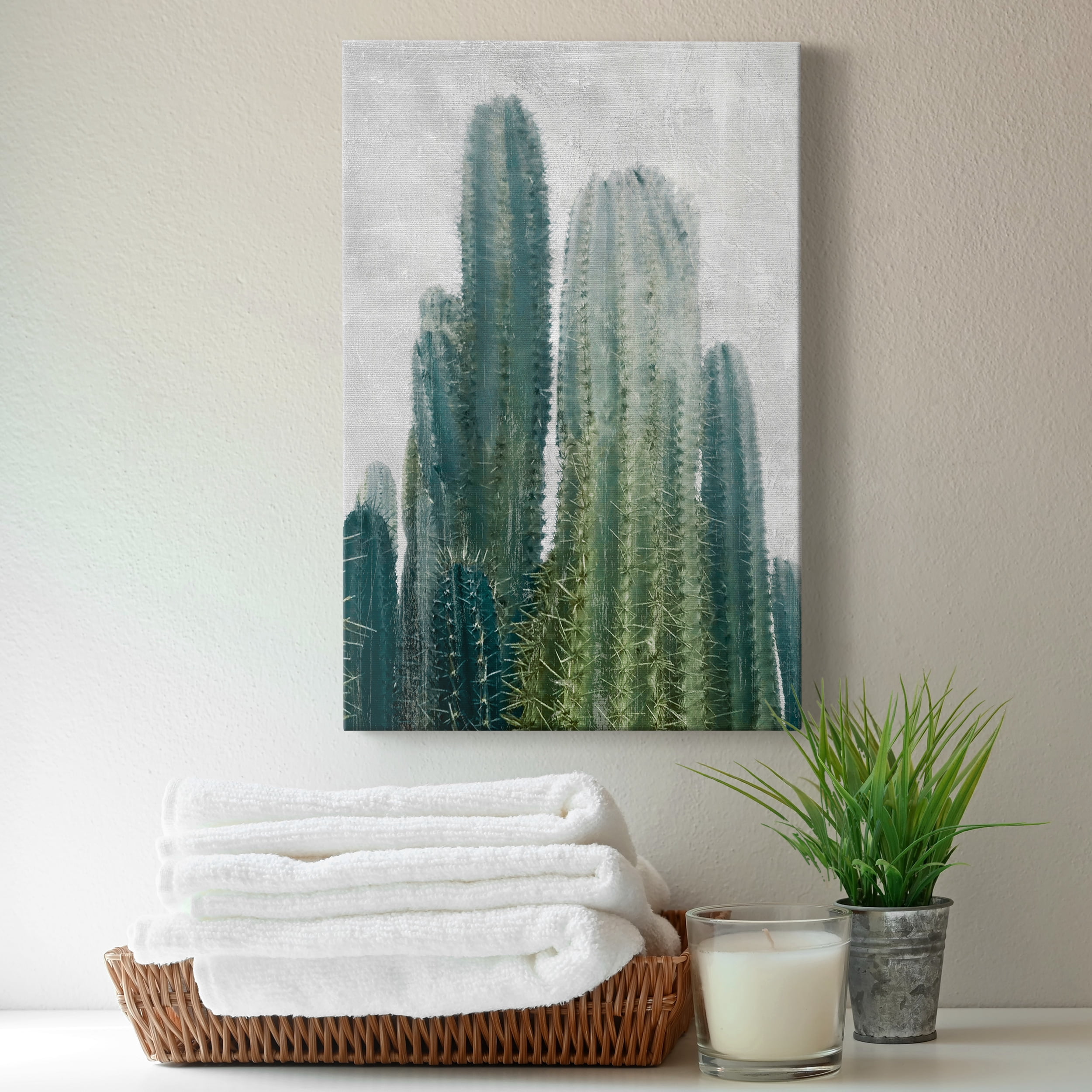 Aruba Cacti II Premium Gallery Wrapped Canvas - Ready to Hang - 32 x 48