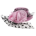 thumbnail image 1 of niños niñas sombreros fascinators bebé mini sombrero de copa clip de estilo Estilo 2-Rosa Zulema Sombrero del clip de pelo de los niños, 1 of 8