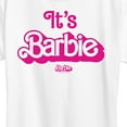 thumbnail image 3 of Barbie The Movie - It's Barbie Pink - Women's Short Sleeve Graphic T-Shirt, 3 of 5