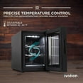 thumbnail image 4 of Ivation 6-Bottle Wine Cellar, 15.5 in, Black, 4 of 7