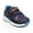 Navy Blue, variant on Journey Kid's Machine Washable Easy On/Off Sneaker, Sizes 1-13.5