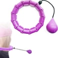 thumbnail image 2 of Ejercicio Hoop Equipo de Ejercicio Ajustable 24 Nudos Smart Abdomen Desmontable Ejercitador de Masaje ANGGREK Otros, 2 of 8