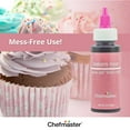 thumbnail image 6 of Chefmaster by US Cake Supply 2.3-Ounce Bakers Rose Liqua-Gel Cake Food Coloring, 6 of 7