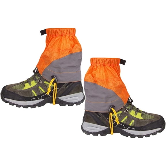 Navy Green Adjustable Snow Boot Gaiters for Outdoor Activities