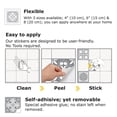 thumbnail image 5 of Walplus  Purbeck Stone Tile Stickers Peel and Stick Wall Stickers 6"x6" 120 pieces, 5 of 6