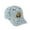 White, variant on Boys' Construction Truck Embroidered Baseball Cap Washed Denim Sun Hat for Kids,One Size