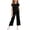 Black, variant on Girls Tracksuit Full Set 2 Piece Kids Shorts Sleeve Loose T Shirts And Pants with Pockets Sets, Casual Solid Color Co Ord Outfit, Summer Tees Y2K Streetwear, School Clothes Hot Pink 13-14 Years