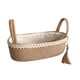 thumbnail image 2 of Cesta de almacenamiento tejida con asas para cómoda, encimera, estante de cocina, regalo decorativo con encaje, 2 of 9