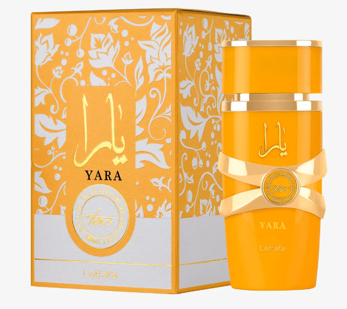 Lattafa For Women 2 Piece Eau De Parfum Gift Set (Yara + Yara Tous) 3.4 Ounce/100 Ml Each