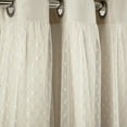 thumbnail image 3 of Lush Decor Polka Dot Sheer Window Curtain Panels - Blue - 38 X 84, 3 of 11