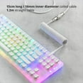 thumbnail image 4 of USB Type-C Cable for Gaming Keyboards, Double Sleeved Mechanical Keyboard Cable, Mechanical Keyboard Custom Coiled Cable, 4 of 6
