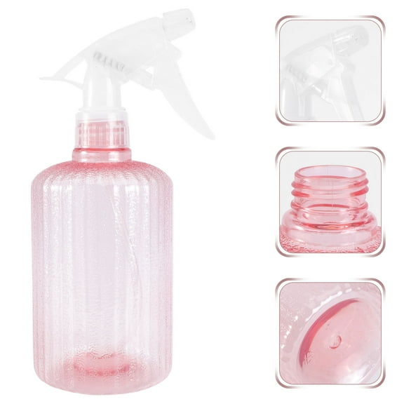 MLINS  Plastic Sprayer Bottle Cleaning Plant House Watering Can Pink