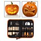 thumbnail image 5 of Kit de herramientas para tallar calabazas de Halloween Juego de cuchillos 14 piezas con bolsa Sunnimix Plantillas para tallar calabazas, 5 of 8