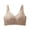 Khaki, variant on Wireless Adjustable Shaping Bras For Women Fixed Integrated Cups Anti Sag Lifting Support Comfort Everyday Inner Bras (Khaki,XL)