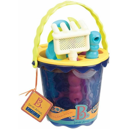 Photo 1 of Battat B. Sands Ahoy Medium Beach Bucket Set