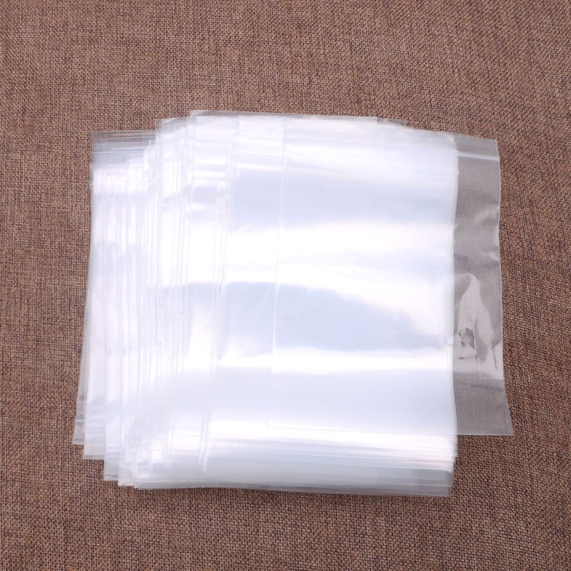 100X Clear Grip Self Press Seal Resealable Zip Lock Plastic Jewelry Bags 8 Sizes 100X Clear Grip Self Press Seal Resealable Zip Lock Plastic Jewelry Bags 8 Sizes