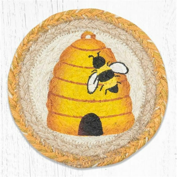 Capitol Importing 79-9-101B 7 in. LC-9-101 Beehive Round Large Coaster