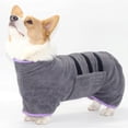 thumbnail image 3 of Dog dry coat - Dry quick dog bag - Dog bathrobe towel - Microfiber, 3 of 5