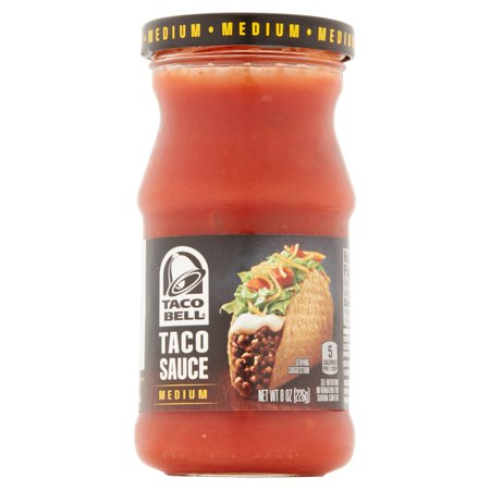 Taco Bell Medium Taco Sauce, 8 oz - Walmart.com