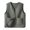 *Gray, variant on ClodeEU Women's V Neck Sherpa Vest ,Fleece Soft Vest,Loose Fit Button Down Sleeveless Outerwear With Pockets Purple,Womens Plus S