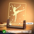 thumbnail image 3 of Luz de noche de ballet personalizada para niñas, regalos de cumpleaños de Navidad para niños personalizados, luz de noche de acrílico, decoración de guardería para bebé personalizada, lámpara de noche, 3 of 6