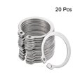 thumbnail image 2 of Anillos de retención externos de 40 mm 304 acero inoxidable 20 piezas, 2 of 3