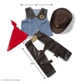 thumbnail image 4 of Set de disfraces de Melissa & Doug Cowboy Role Play con 5 piezas, 4 of 14