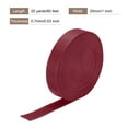 thumbnail image 2 of Uxcell Flat Nylon Webbing Strap 1 Inch 20 Yards Burgundy for Backpack, Luggage-rack, 2 of 6