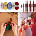 thumbnail image 3 of PENGXAING Crochet Kits Colorful Crochet Hook Set with Storage BagPractical Knitting Starter Kit for Kids Gifts, 3 of 7