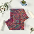 thumbnail image 5 of Coolnut 3 PCS Towel Bohemian Mandala Pattern Cotton Bath Towel Set (1 Bath Towel, 1 Hand Towel, 1 Washcloth) for Bathroom, Super Soft and Quick Dry Towels, 5 of 6