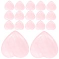 thumbnail image 4 of KAKOWELY stone beads 30pcs Natural Crystal Quartz Heart Stones For Jewelry Making And Diy Crafts Polished Quartz Crystals Smooth Crystal Stones Polished Quartz Rocks, 4 of 5