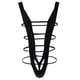 thumbnail image 1 of Hombres Lencería Ropa interior Correa Arnés Calzoncillos s Camiseta interior Negro Hugo mankini tanga ropa interior, 1 of 9