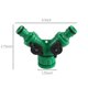 thumbnail image 3 of Divisor de boquilla de plástico, conector de agua, 4-6 dientes internos, 1-2 roscas externas, adaptador para grifo de jardín, para uso en exteriores, construcción de plástico resistente,, 3 of 9