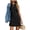 A-Black, variant on Dresses for Women Casual Wedding Guest Dress Short Sleeve V Neck Tie Front Flowy Black Maxi Cocktail Dresses for Women Summer Fall 2025