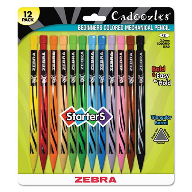 Zebra Pen Corporation 52812 Cadoozles Starter Mechanical Pencil, 2.0 mm