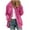 Hot Pink, variant on ameIAEA Women's Fuzzy Fleece Jacket Lightweight Full Zip Up Coat Warm Outerwear for Spring Fall Winter